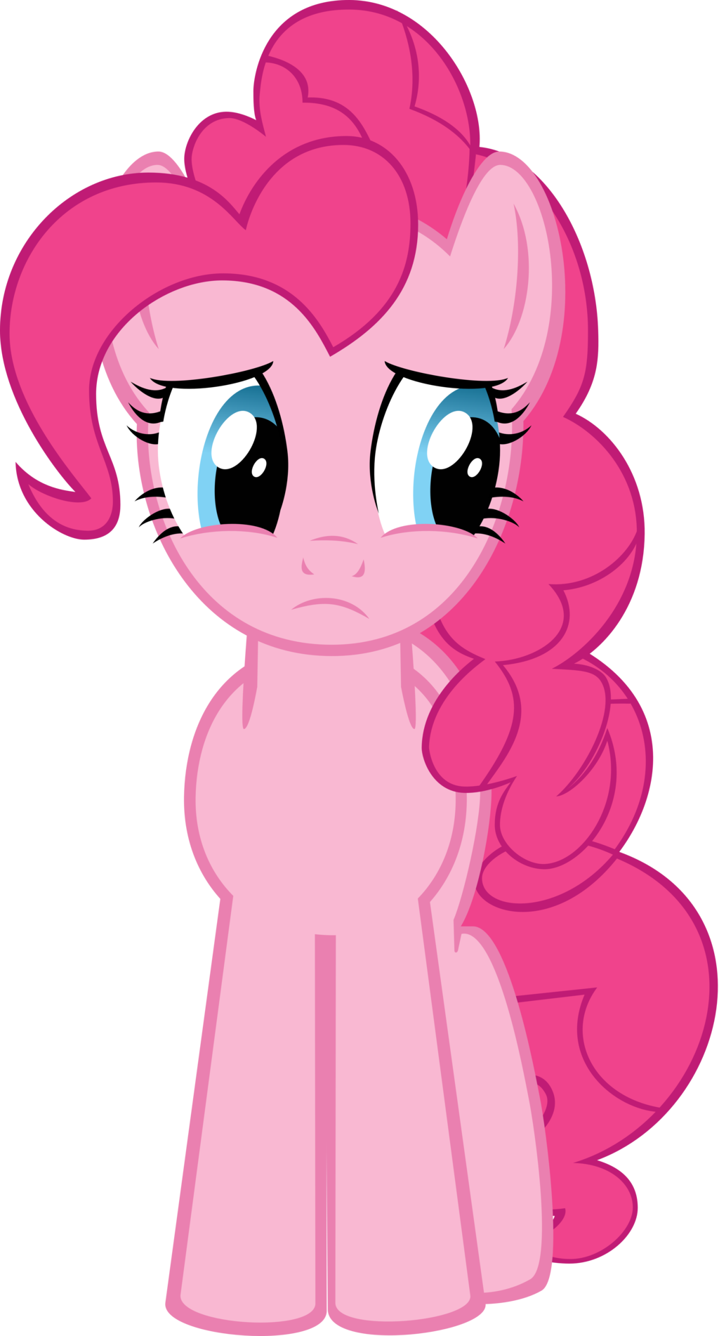Gravity Falls Wiki Talk - Pinkie Pie Worried (1024x1902)