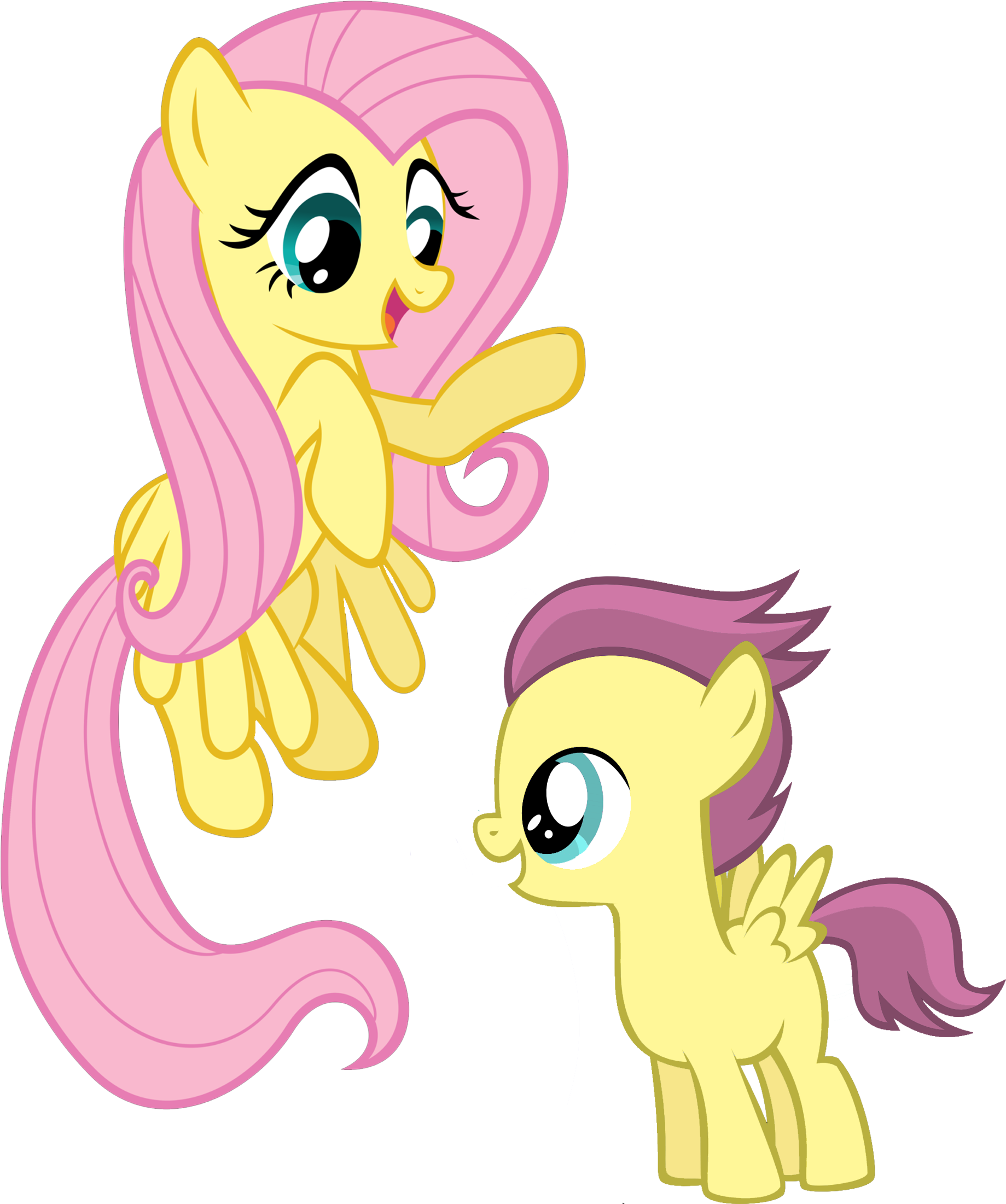 Post 124 0 22891700 1337732669 Thumb - My Little Pony Fluttershy Sister (2000x2200)