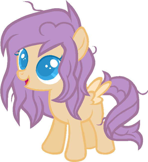 Otakuchicky1, Base Used, Blank Flank, Female, Filly, - Cartoon (679x724)