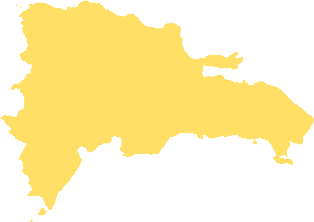 Default Message - Dominican Republic Map Png (645x453)