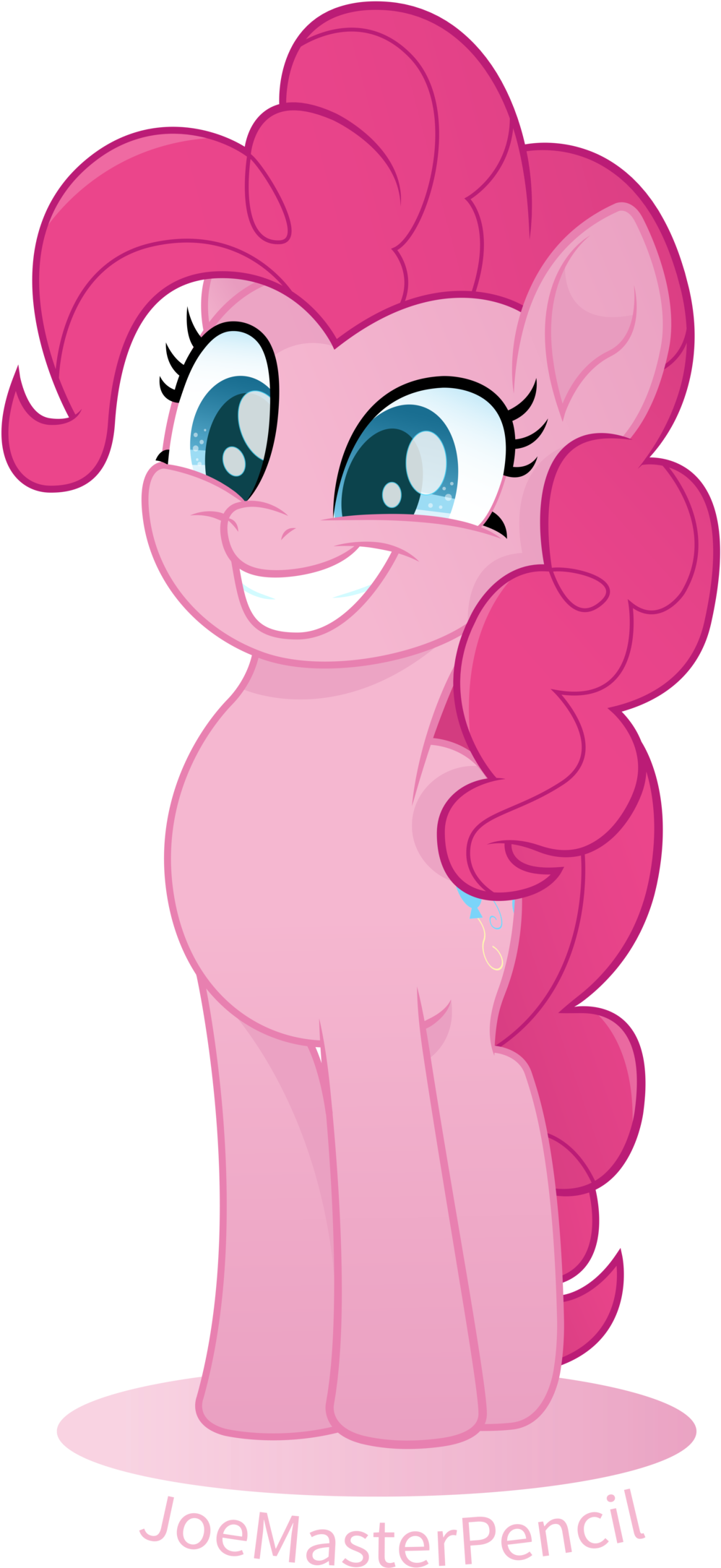 Pinkie Pie Vector Moviestyle By Joemasterpencil Pinkie - Pinkie Pie (1024x2173)