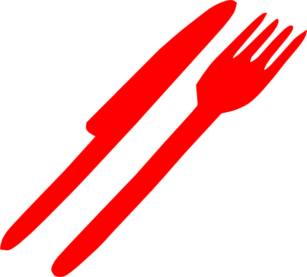 Spoon Knife And Fork Clip Art (600x540)