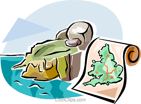 Lands End Royalty Free Vector Clip Art Illustration - Clip Art (480x355)