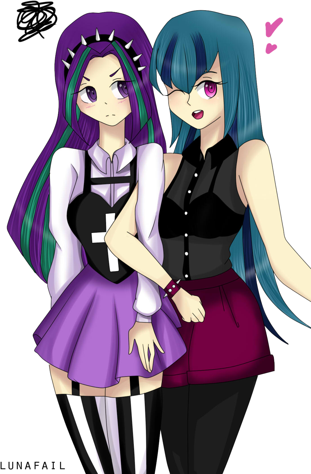 Aria And Sonata By Myumlamy Aria And Sonata By Myumlamy - Sonata And Aria Vector (1024x1650)