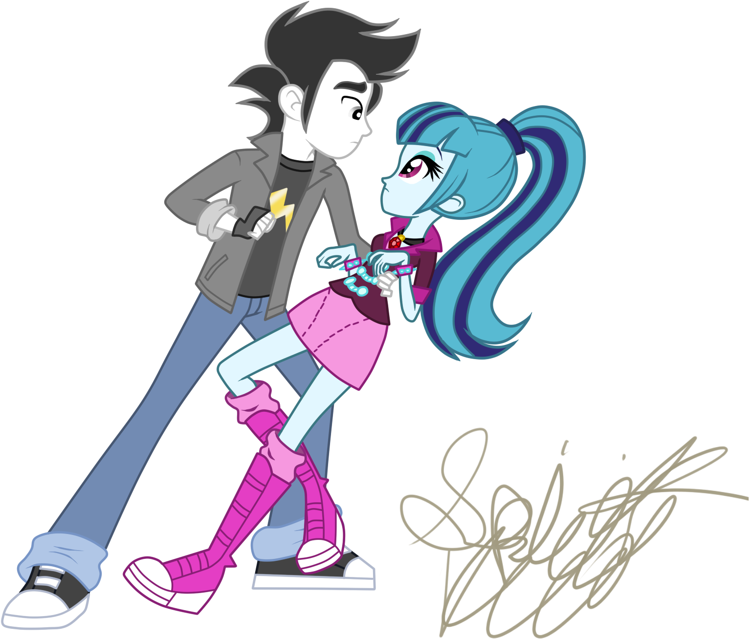 Letsudraw 50 24 Mlp - Lighting Blade Mlp (1816x1362)