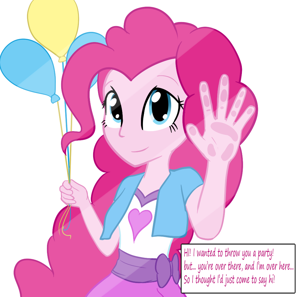 Against Glass, Artist - Mlp Pinkie Pie Tickle (1024x1024)