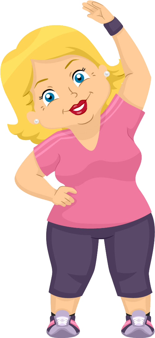 Physical Exercise Euclidean Vector Illustration - Persona Haciendo Ejercicio Animado (500x1091)