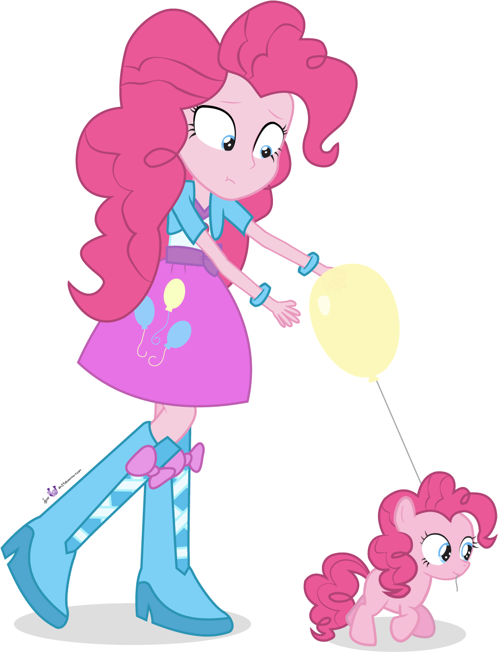 Pinkie Pie Rainbow Dash Twilight Sparkle Applejack - Cute Pinkie Pie Equestria Girls (1050x1350)