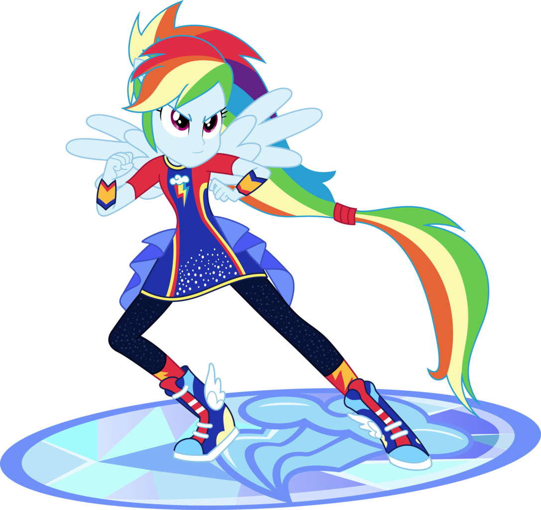 Phucknuckl, Boots, Clothes, Equestria Girls, Female, - Mlp Eg Forgotten Friendship Rainbow Dash (1087x1024)