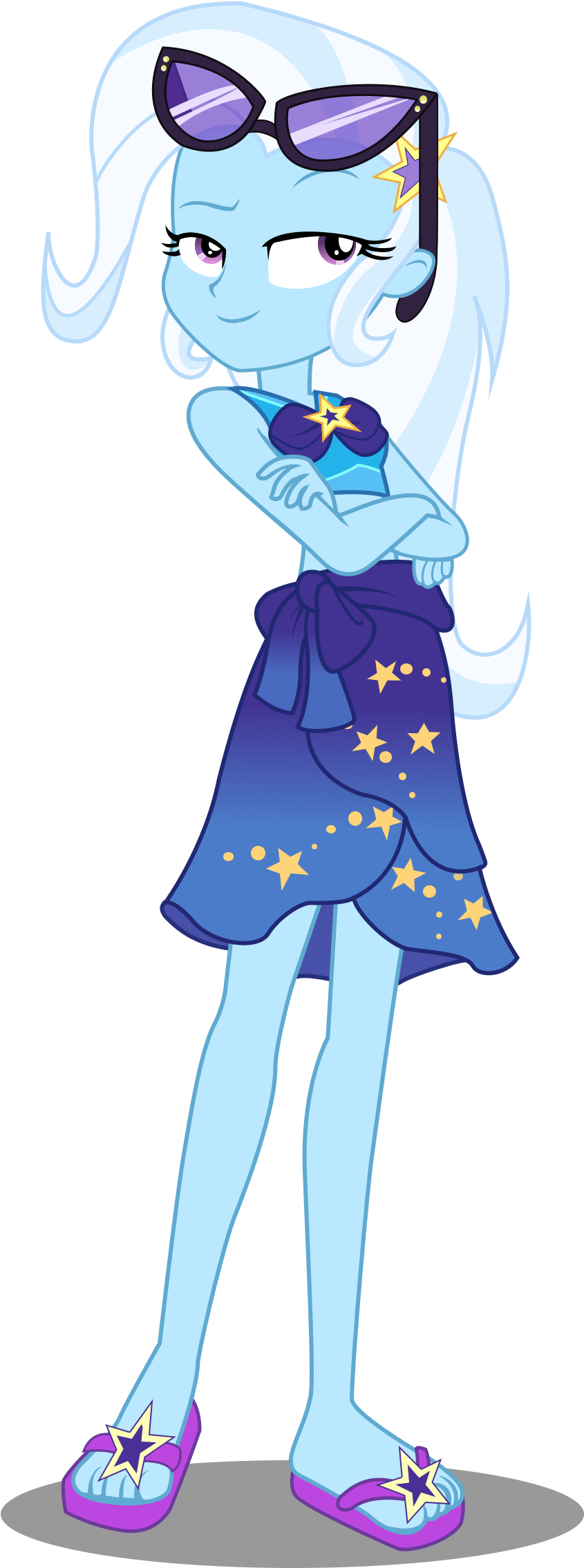 Remcmaximus, Bikini, Clothes, Crossed Arms, Equestria - Mlp Eg Forgotten Friendship Deviantart (882x2342)