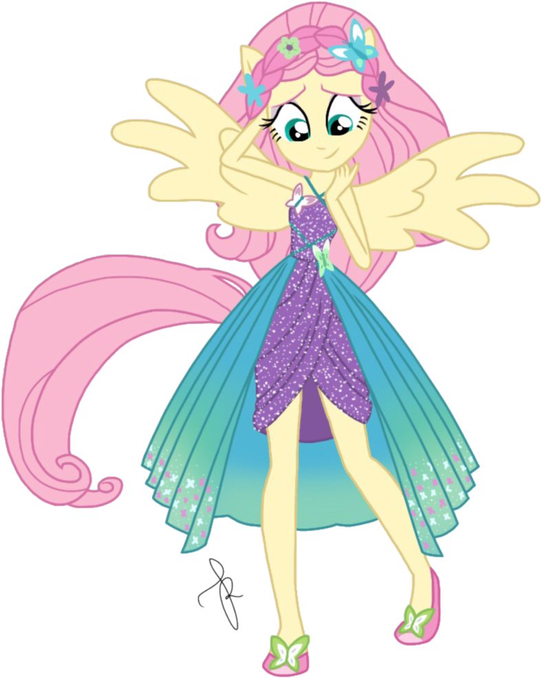 Fluttershy Friendship Power By Ilaria122 - Mlp Eg Forgotten Friendship Fluttershy (802x997)