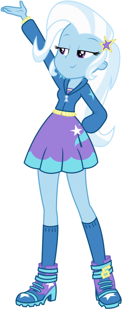 Sketchmcreations, Clothes, Equestria Girls, Forgotten - Trixie Lulamoon Eg Vector (451x1024)