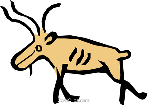 Caveman Drawings Royalty Free Vector Clip Art Illustration - Caveman Drawings Royalty Free Vector Clip Art Illustration (480x344)