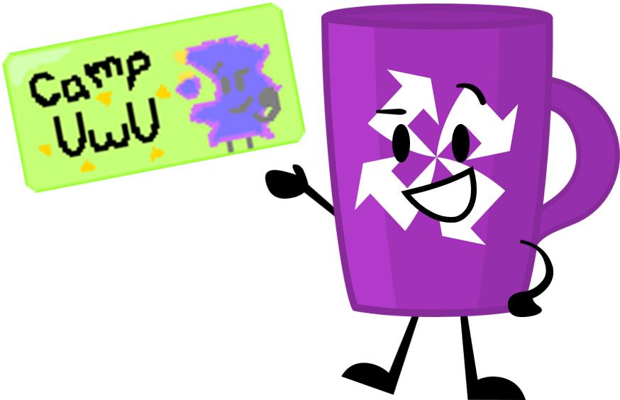 Dangerdin0 4 3 Recycling Cup For Camp Uwu By Dangerdin0 - Recycling (874x564)
