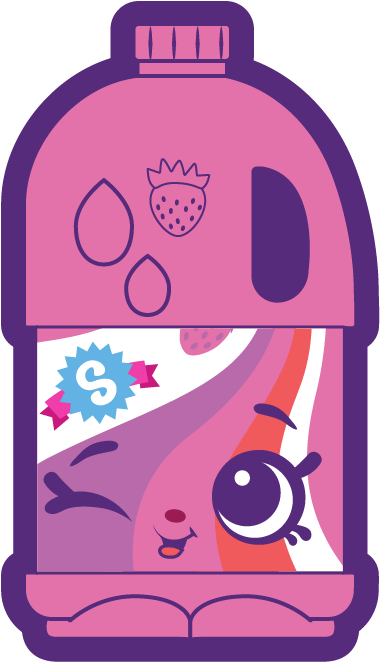 Audrey Strawberry Milk - Shopkins Audrey Strawberry Milk (834x834)