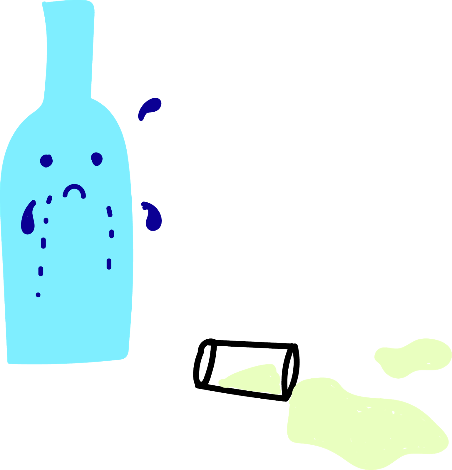This Phrase Is Used To Describe Something That Cannot - Illustration (1538x1600)