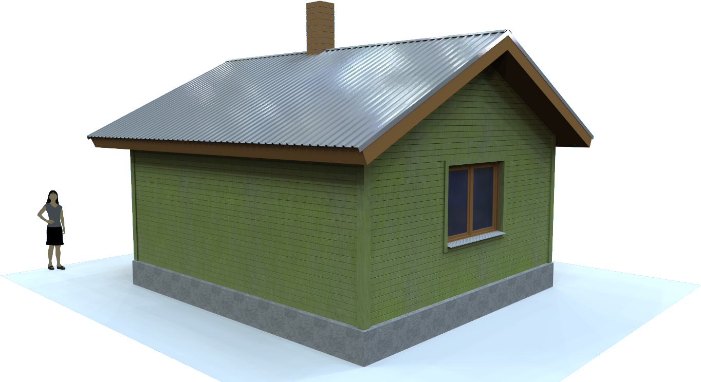 32-ruutmeetrine Maja - Roof (1500x770)