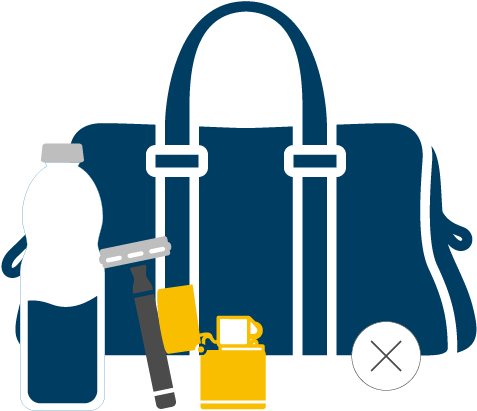Luggage Clipart Lost Luggage - Travel Bag Illustration Png (500x500)