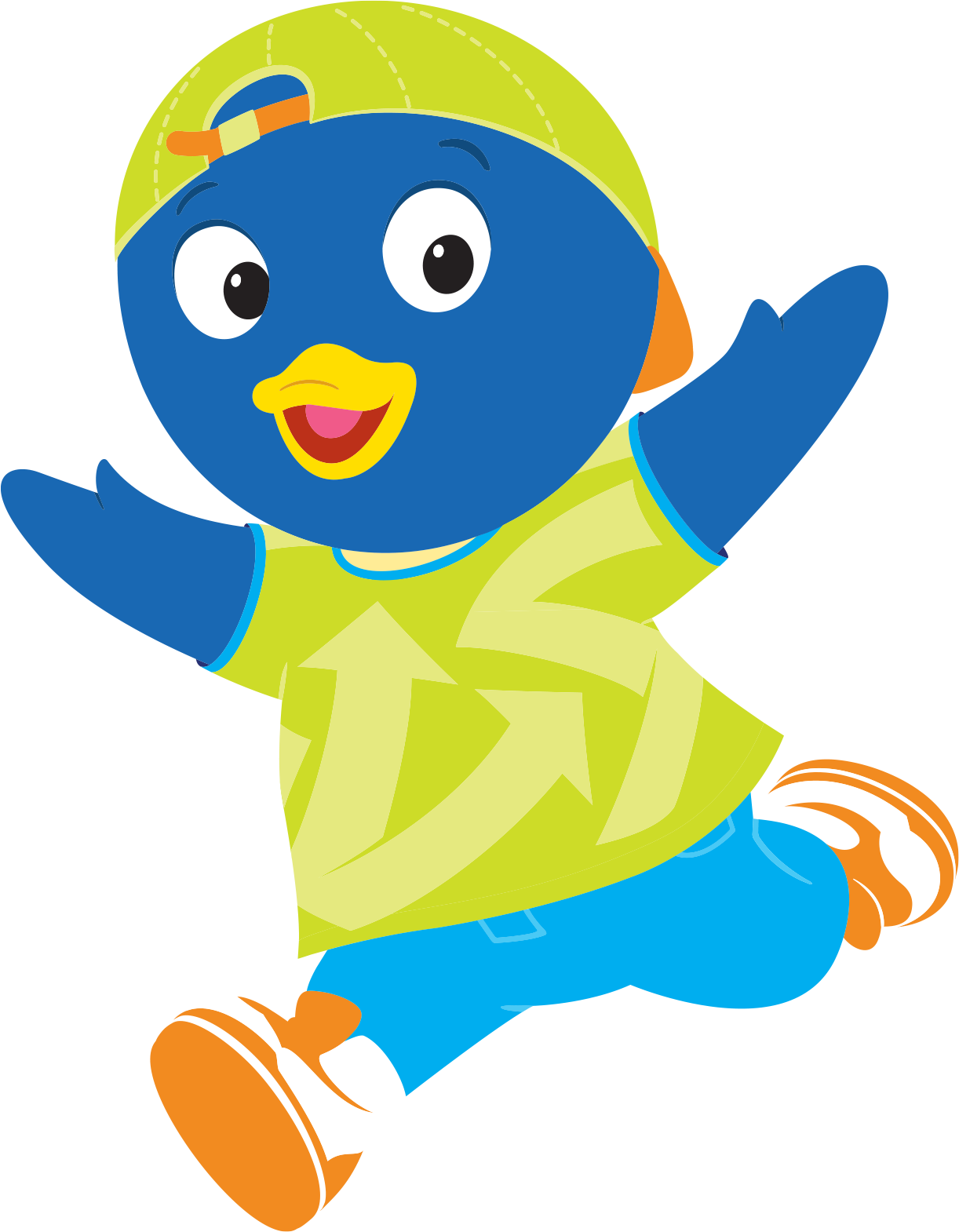 Moves Clipart Music - The Backyardigans (1222x1570)