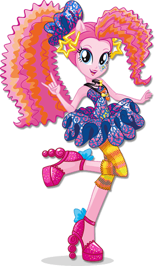 Meet The Equestria Girls - My Little Pony Rainbow Rocks Pinkie Pie (305x524)