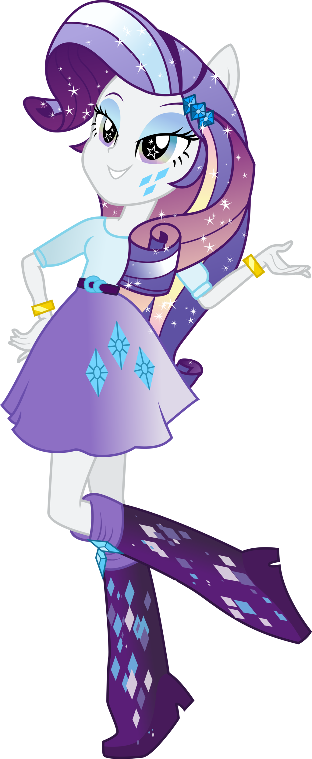 Rarity Rainbowfied By Theshadowstone Equestria Girls - My Little Pony Equestria Girls Rarity (1024x2486)