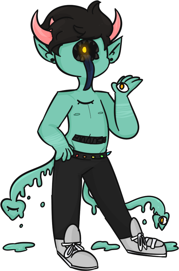 I Was Carried On A Wolf's Back - Cartoon (581x881)