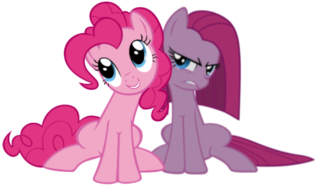 Pinkie Pie And Pinkamena Comparison By P Pinkie And - My Little Pony Pinkie Pie Princesa (645x377)