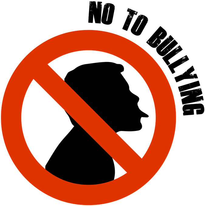 The Enemy Uses Fear To Bully Christians - Stop Bullying Sign Transparent Background (1280x1280)