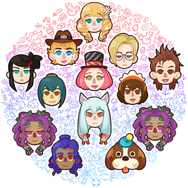 Animal Crossing, Chicas Gamer, Harvest Moon, Runas, - Story Of Seasons Trio Of Towns Gué (640x640)