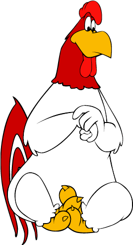 Toonarific Clipart Gallery - Looney Tunes Foghorn Leghorn (345x500)