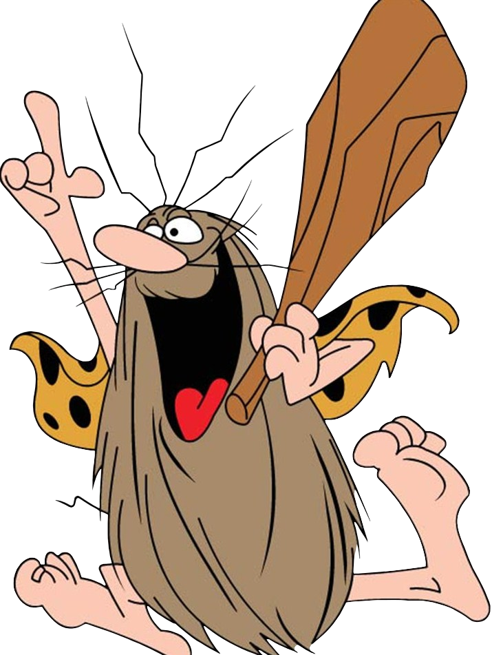 Render Capitaine Caverne Caverman - Captain Caveman And The Teen Angels (715x951)