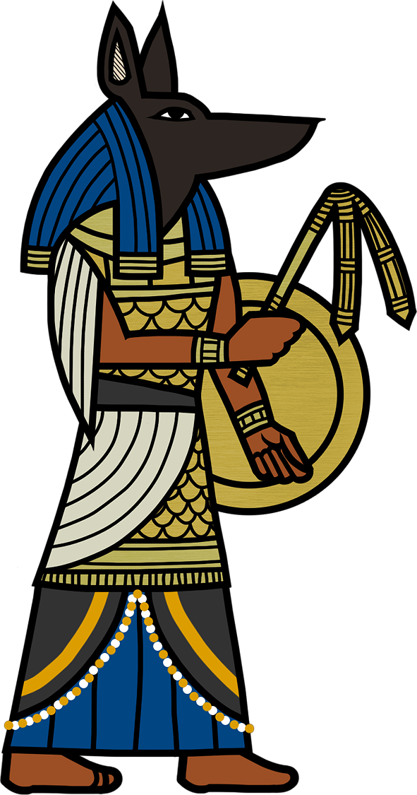 Rooster Clipart Download - Anubis Transparent (591x1125)