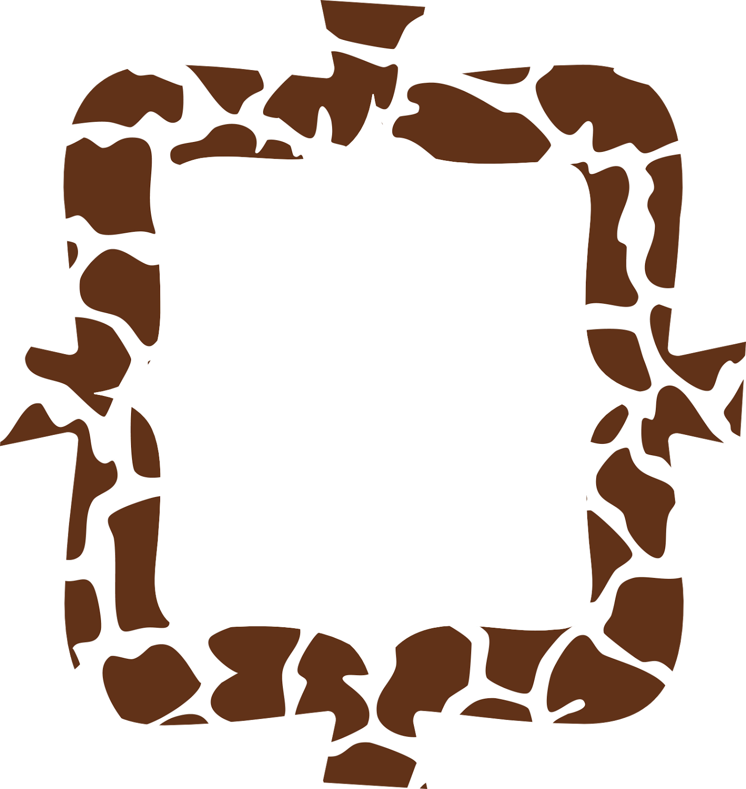 A Sale And A Freebie It Must Be Back To School Time - Animal Print Frame Png (1514x1600)