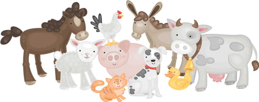 Whether You Go Vegetarian For The Environment, For - Cartoon Farm Animals Transparent (902x447)