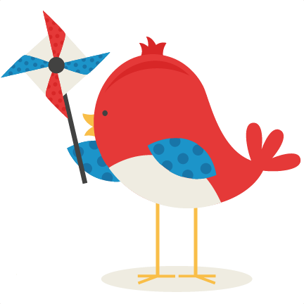Coolest July 4th Free Clip Art Patriotic Bird Svg Cut - 4th Of July Birds (432x432)