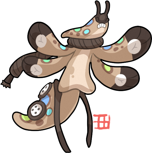 Slug Bug Closed By Griffsnuff - Cartoon (561x556)