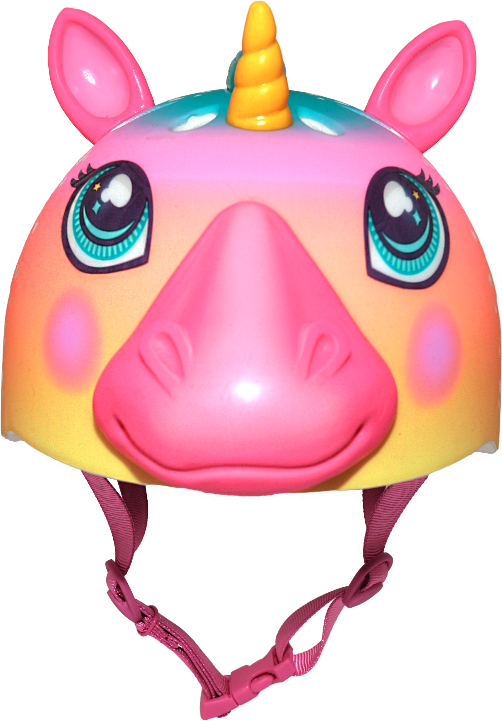 Raskullz Super Rainbow Corn Hair Helmet, Child 5 - Raskullz Super Rainbow Unicorn Helmet - Dark Pink (1600x2297)
