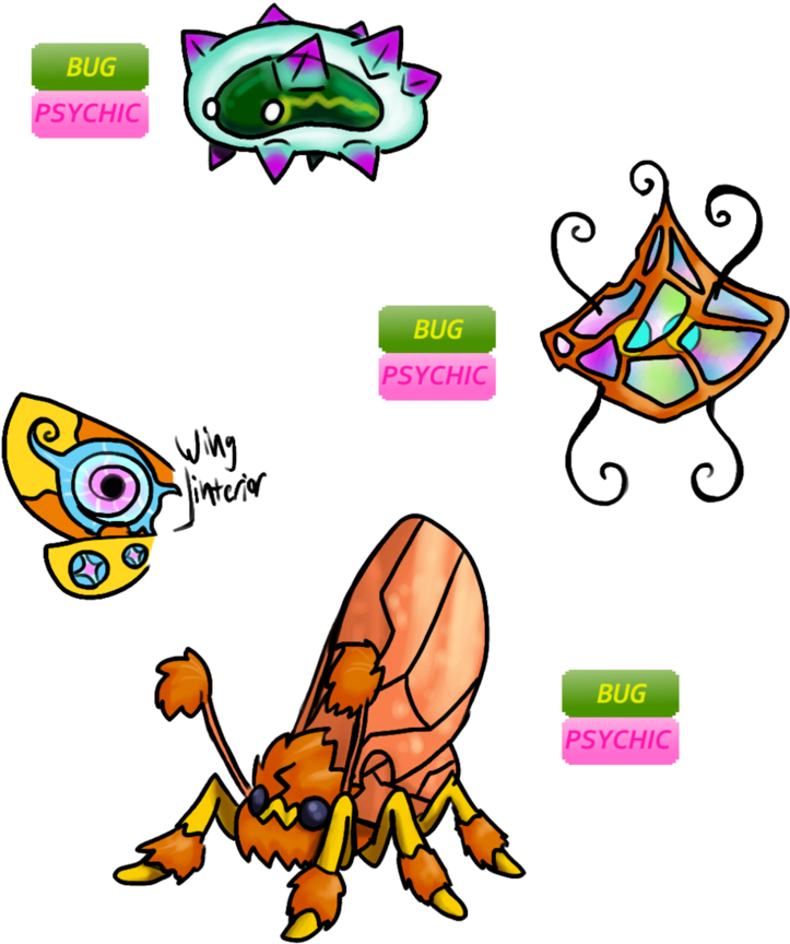 Gem-slug Pokemon By Organicgranite - Pokémon (807x990)