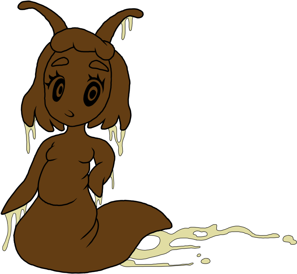 Slug Girl By Plushiekiss Slug Girl By Plushiekiss - Cartoon (1024x994)
