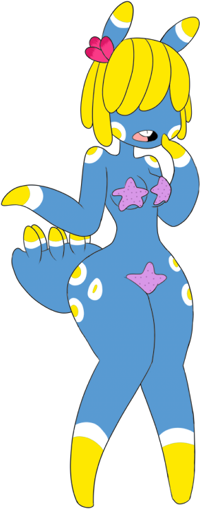 Sea Slug Girl Adopt By Scribbles03 - Cartoon (504x892)