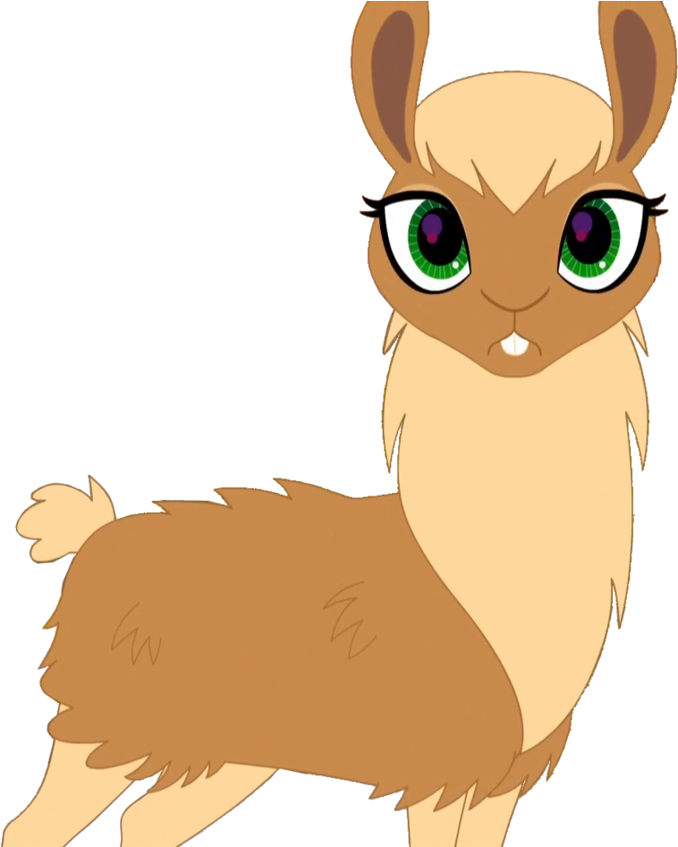 Lps Lama Vector By Emilynevla - Llama (844x946)