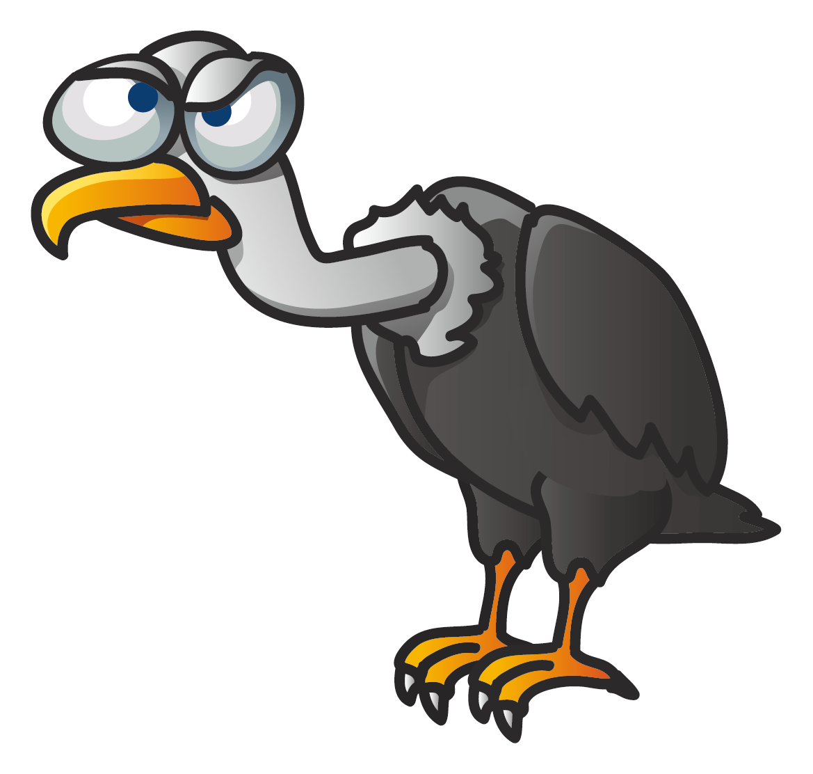 Bird Vulture Cartoon - Cartoon Dodo Bird Png (1169x1112)