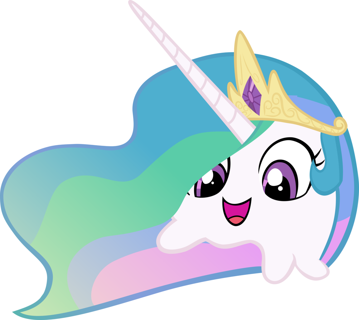 Crisx3, Blob, Brain Slug, Futurama, Princess Celestia, - Cartoon (1151x1024)