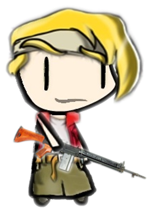 Walfas De Marco Armado By Xtremefirze - Metal Slug (316x496)