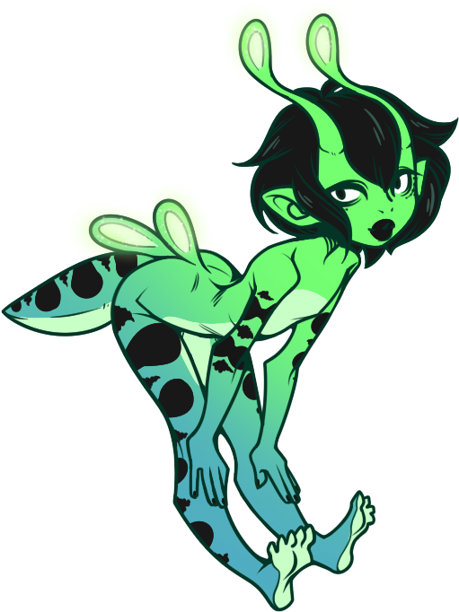 Slug-butt - Illustration (573x692)