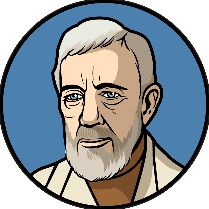 With Glaring Yellow Eyes, Maul Is An Intimidating Seamer - Cartoon (729x729)