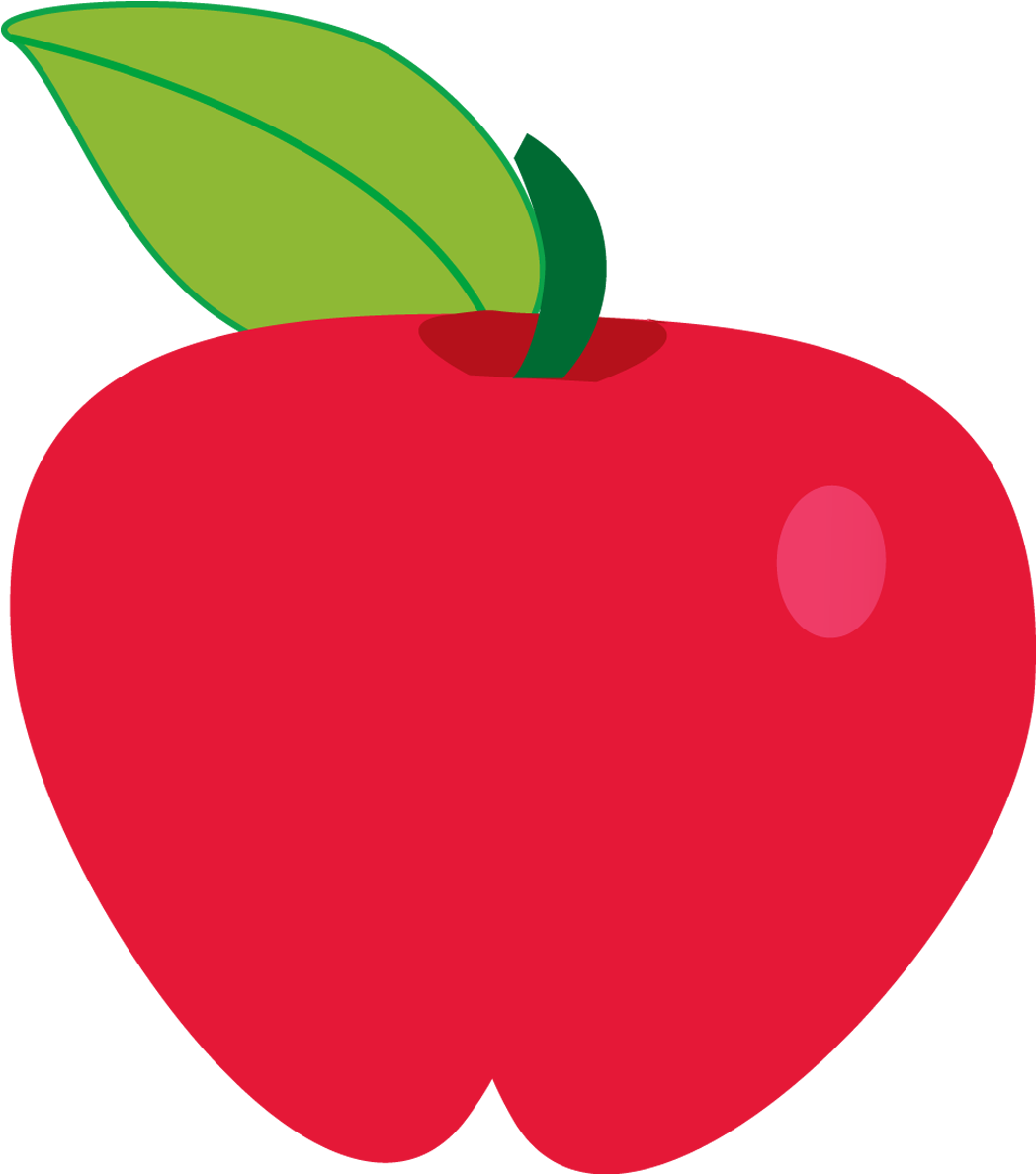 Branca De Neve - Apple Clipart With No Background (1200x1200)