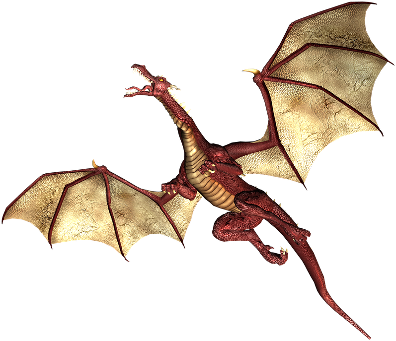 Dragon Flying Png (805x720)