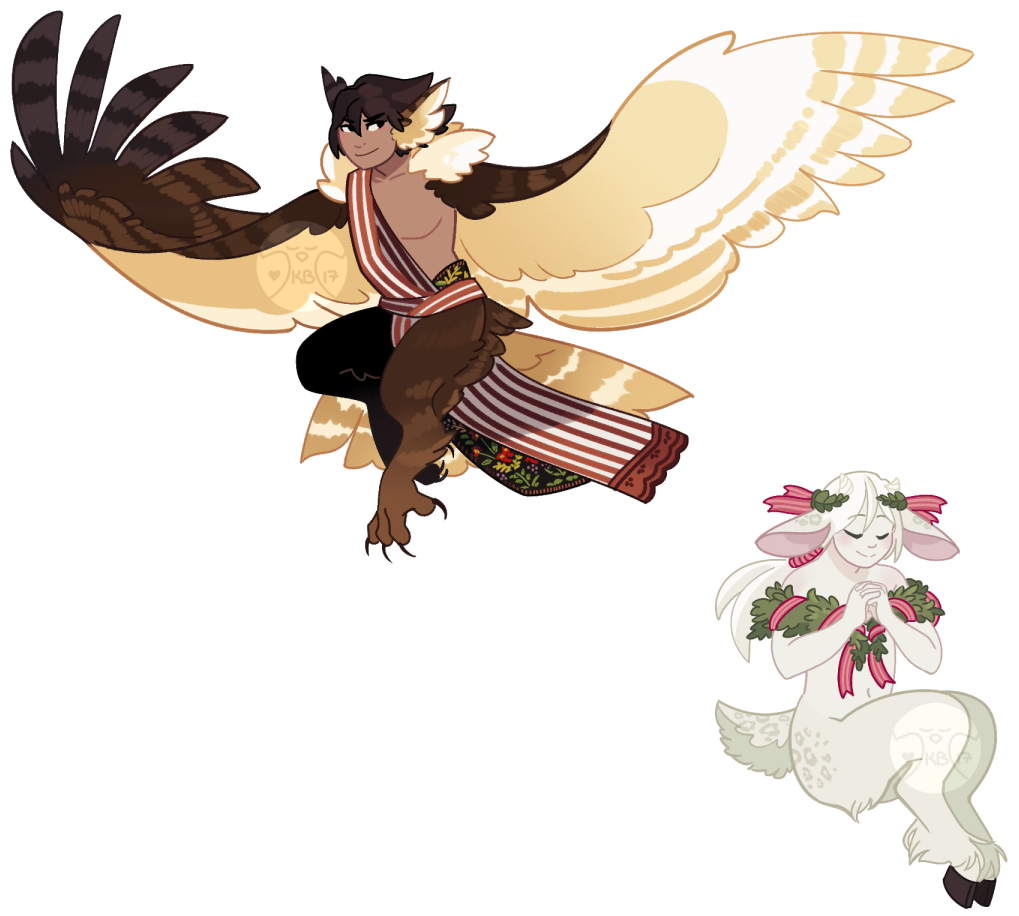[closed] [set Price] Mythical Creature Adopts By Kaybirbee - Cartoon (1200x1120)