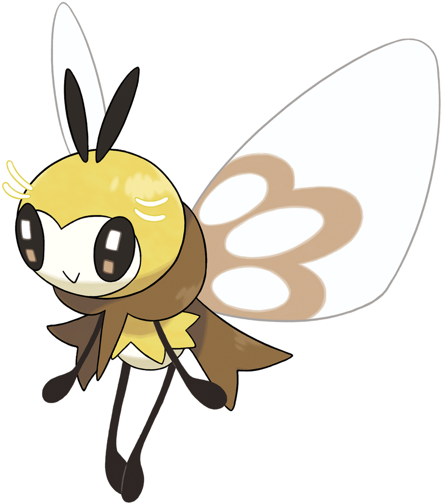 Characters & Art - Pokemon Cutiefly (1083x1200)
